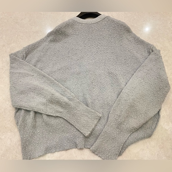 Free People “Found My Friend Cardi” In Aqua Haze Size L - Picture 9 of 12